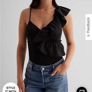 Express BNWT Ruffle Bodysuit